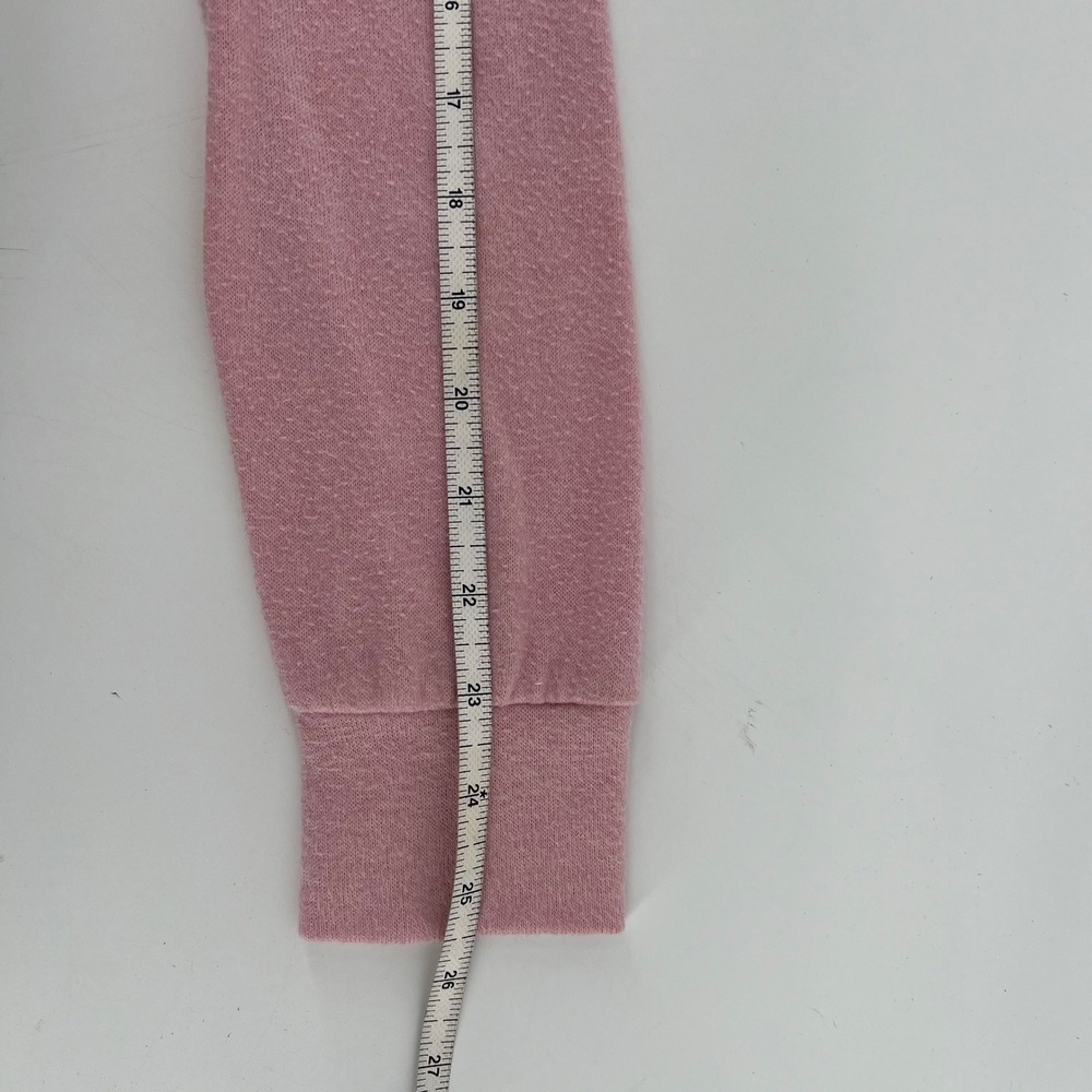 PINK Victoria's Secret Full Zip Up Hoodie Star Print Pink Women's Small S - Picture 8 of 9